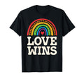 Lgbtq Love Wins Gay Pride Lgbt Ally T-Shirt - Fun Novelty Design Unisex - T-Shirt, Sweatshirt, Hoodie
