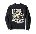 Baseball Mama Funny Beach Sweatshirt - Aesthetic Graphic Men Women - T-Shirt, Sweatshirt, Hoodie