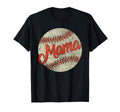 Baseball Mama Mom Mothers Day Baseball T-Shirt - Graphic Print Unisex - T-Shirt, Sweatshirt, Hoodie