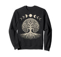 Tree Life Celestial Moon Phase Sweatshirt - Trendy Graphic Unisex - T-Shirt, Sweatshirt, Hoodie