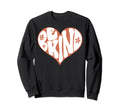 Be Kind Heart 70S Boho Peace Sweatshirt - Casual Everyday Wear Men Women - T-Shirt, Sweatshirt, Hoodie