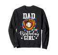 Dad Birthday Baseball Colorful Sweatshirt - Aesthetic Graphic Unisex - T-Shirt, Sweatshirt, Hoodie