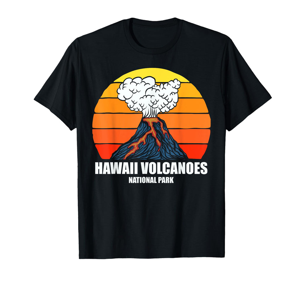 Camping Hiking Hawaii Volcanoes T-Shirt - Novelty Apparel for Adults - T-Shirt, Sweatshirt, Hoodie