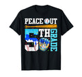 Peace Out 5Th Grade Fifth Baseball T-Shirt - Minimalist Print Men Women - T-Shirt, Sweatshirt, Hoodie