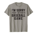 Im Sorry What I Said During Baseball T-Shirt - Trendy Graphic for Adults - T-Shirt, Sweatshirt, Hoodie