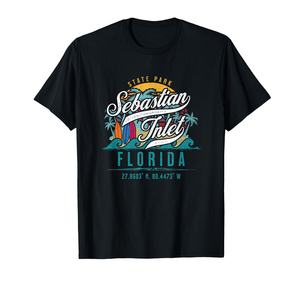 San Sebastian State Park Florida Surf T-Shirt - Graphic Print for Adults - T-Shirt, Sweatshirt, Hoodie