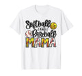 Ball Mom Softball Mama Baseball Mama T-Shirt - Trendy Graphic Men Women - T-Shirt, Sweatshirt, Hoodie