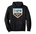 Baseball Drip Dad Ice Cream Home Plate Hoodie - Graphic Print for Adults - T-Shirt, Sweatshirt, Hoodie