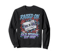Raised Old School Hip Hop Cassette Sweatshirt - Unique Graphic Men Women - T-Shirt, Sweatshirt, Hoodie
