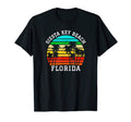 Siesta Key Beach Florida Sunset Palm T-Shirt - Novelty Apparel for Adults - T-Shirt, Sweatshirt, Hoodie