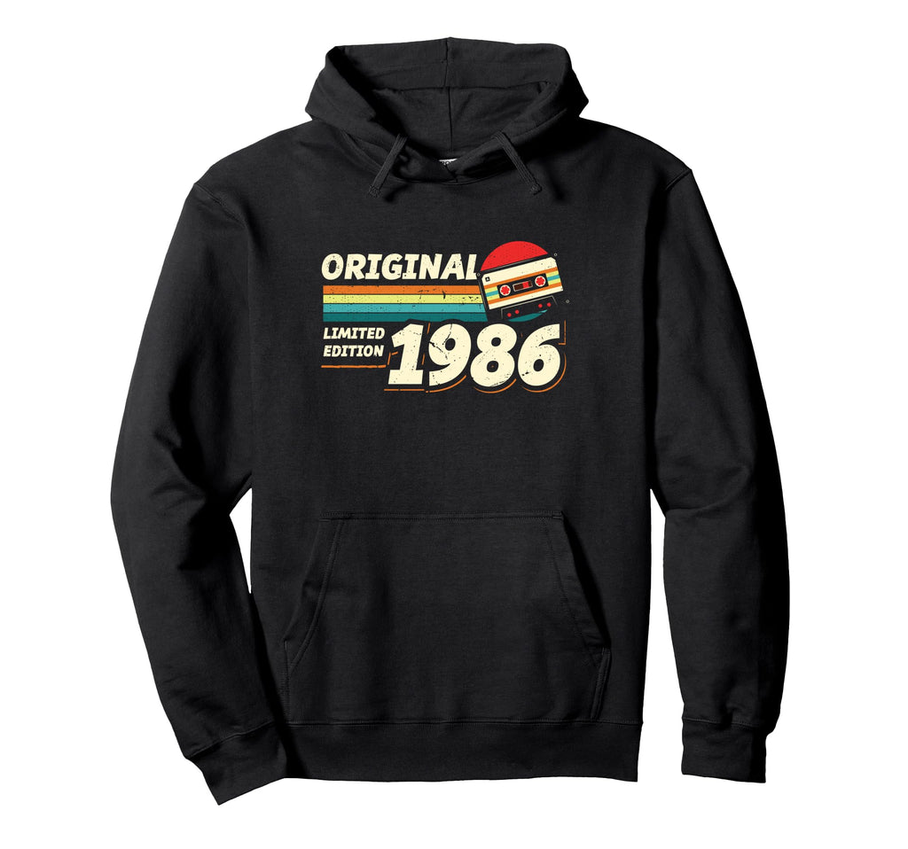 1986 Cassette Tape 40Th Birthday Hoodie - Custom Art Print Unisex - T-Shirt, Sweatshirt, Hoodie