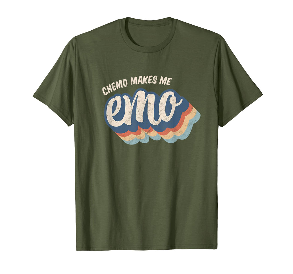 Chemo Makes Me Emo Chemotherapy T-Shirt - Fun Novelty Design Unisex - T-Shirt, Sweatshirt, Hoodie