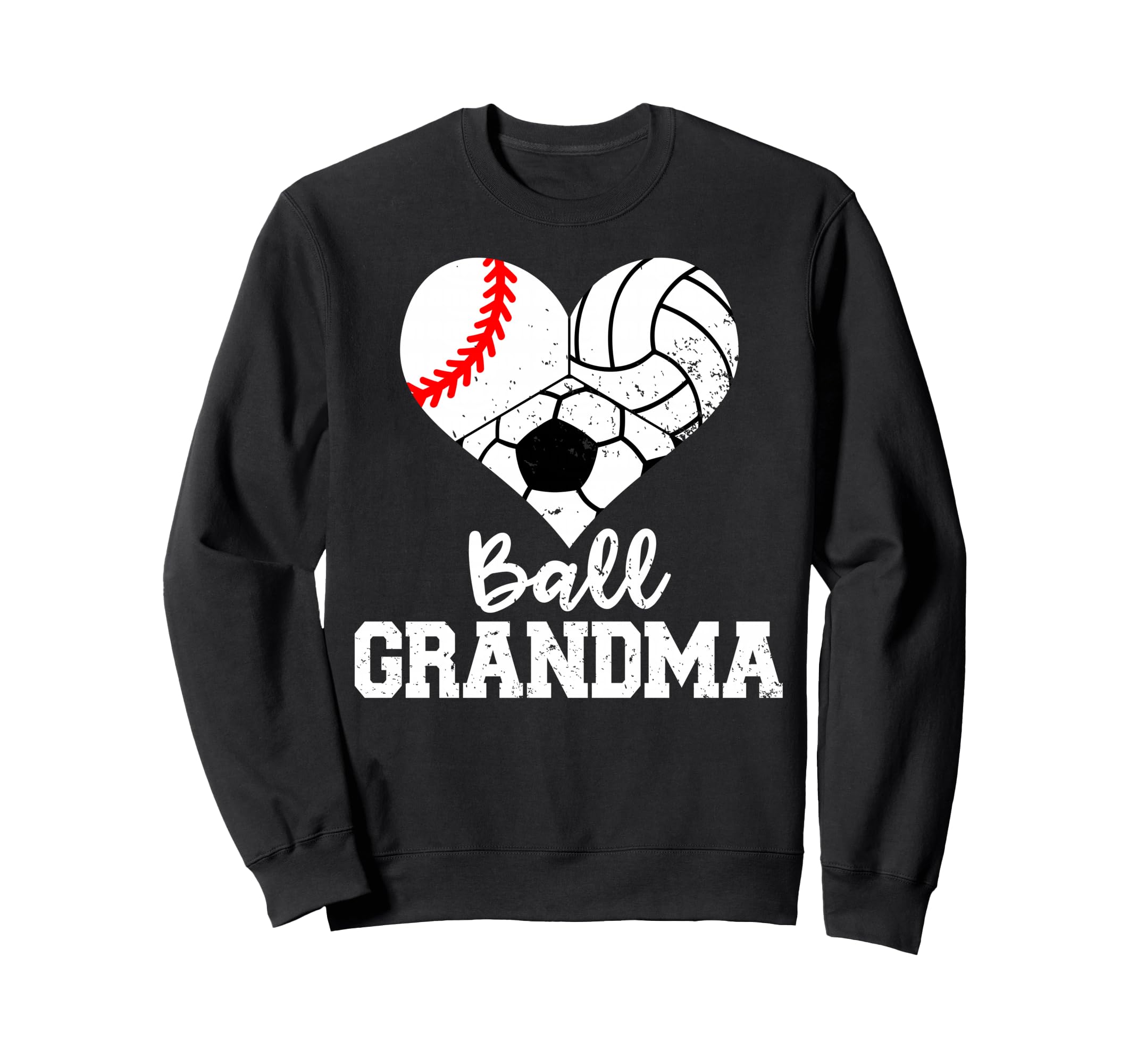 Ball Grandma Funny Baseball Sweatshirt - Novelty Apparel for Adults - T-Shirt, Sweatshirt, Hoodie
