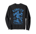 Kung Fu Martial Arts Distressed Sweatshirt - Casual Everyday Wear Unisex - T-Shirt, Sweatshirt, Hoodie