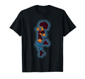 Rollerskating Afro Distressed T-Shirt - Streetwear Style Men Women - T-Shirt, Sweatshirt, Hoodie