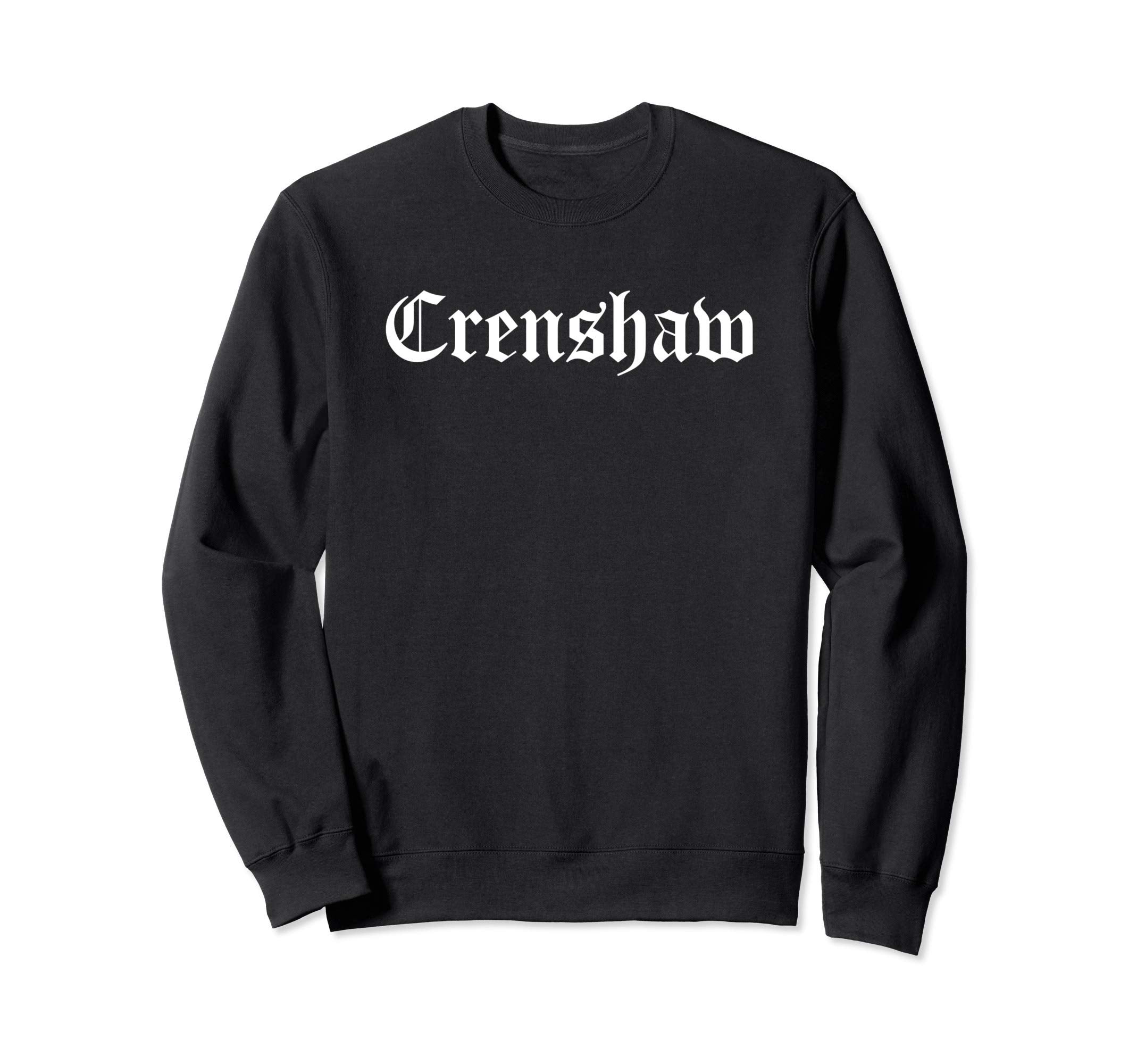 Crenshaw Los Angeles Old School Sweatshirt - Streetwear Style Men Women - T-Shirt, Sweatshirt, Hoodie