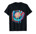 Dripping Baseball Art Melting T-Shirt - Fun Novelty Design for Adults - T-Shirt, Sweatshirt, Hoodie