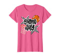 Basketball Player Game Day Checkered T-Shirt - Novelty Apparel for Adults - T-Shirt, Sweatshirt, Hoodie