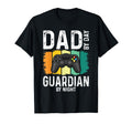 Gamer Dad Day Guardian Night Gaming T-Shirt - Custom Art Print Unisex - T-Shirt, Sweatshirt, Hoodie