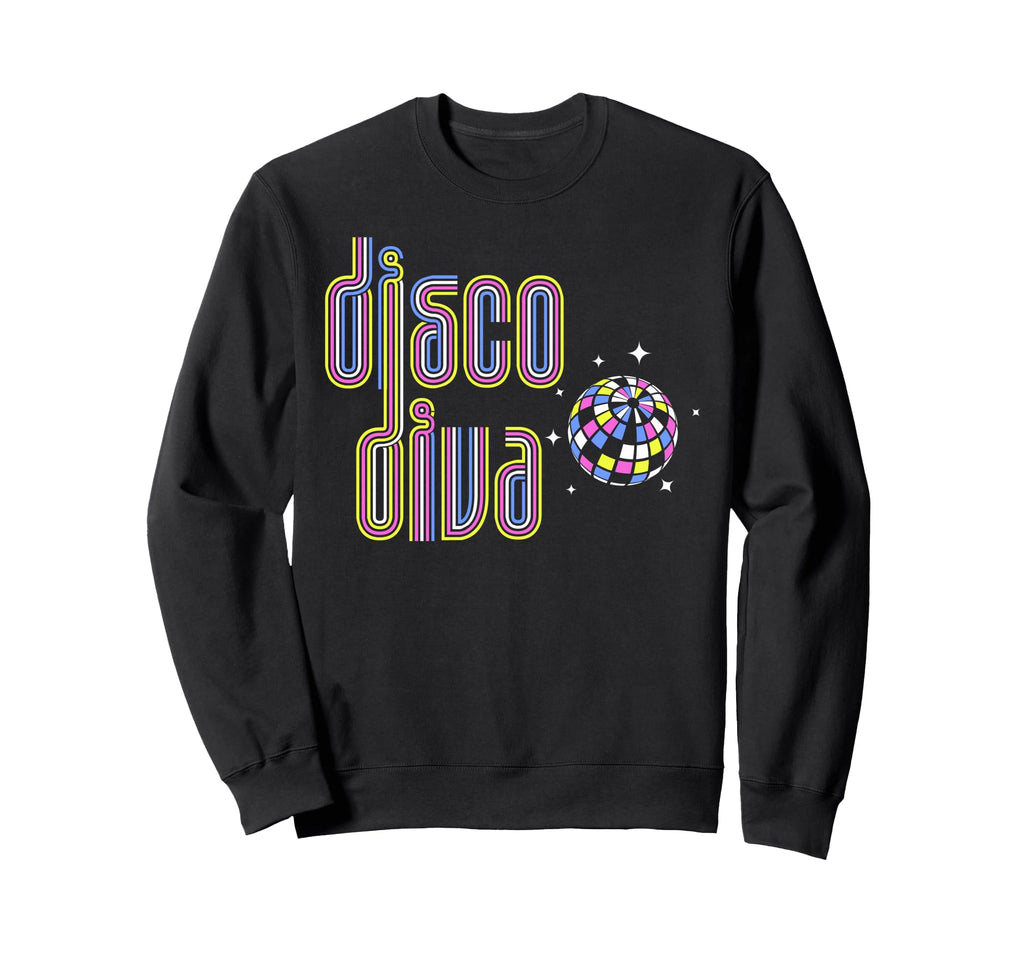 Disco Diva Gift 70S Gift D Sweatshirt - Unique Graphic Unisex - T-Shirt, Sweatshirt, Hoodie