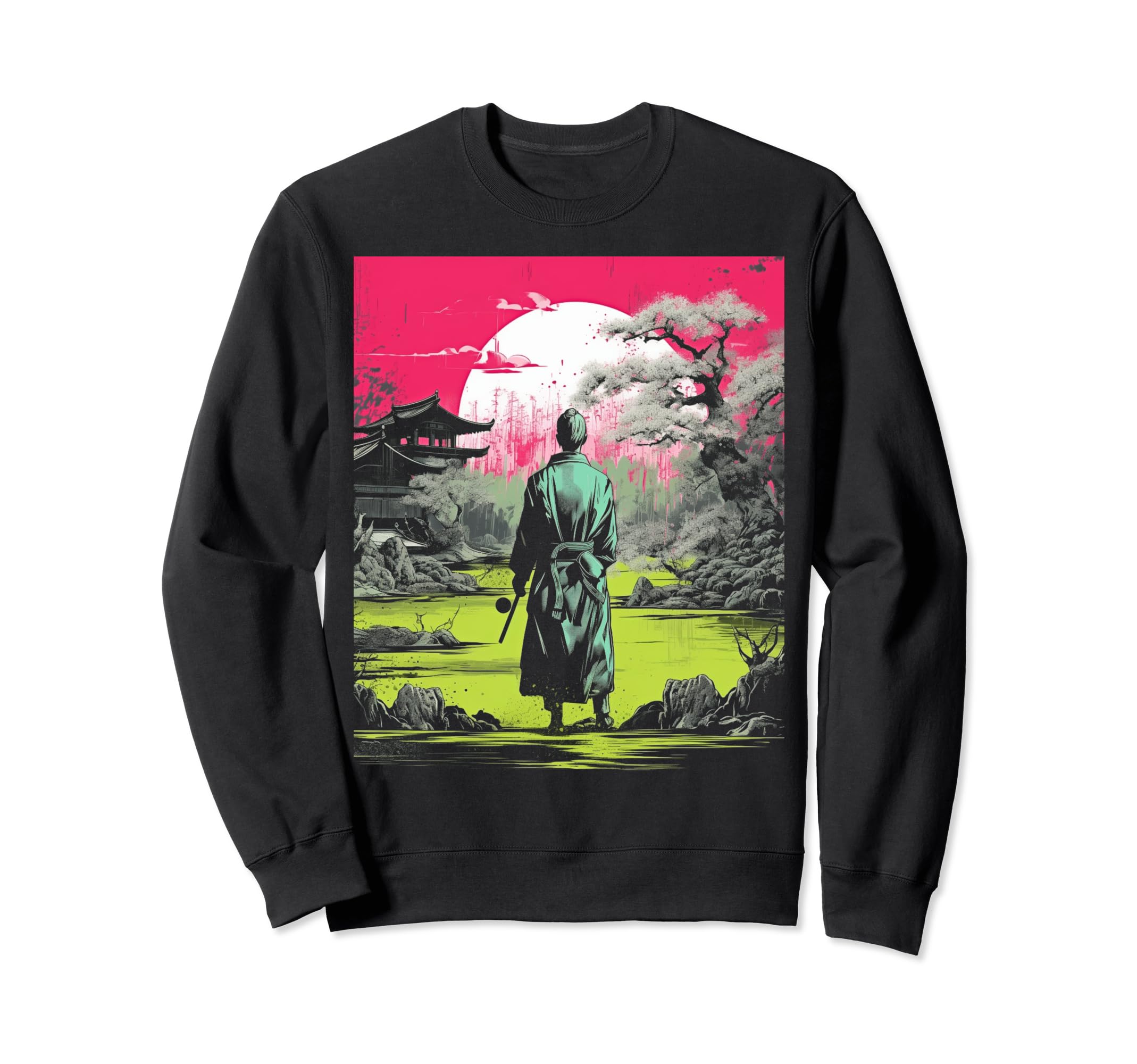 Japanese Aesthetic Y2K Samurai 15 Sweatshirt - Graphic Print Men Women - T-Shirt, Sweatshirt, Hoodie