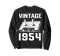 Birthday Best 1954 Bday 1954 Sweatshirt - Trendy Graphic for Adults - T-Shirt, Sweatshirt, Hoodie