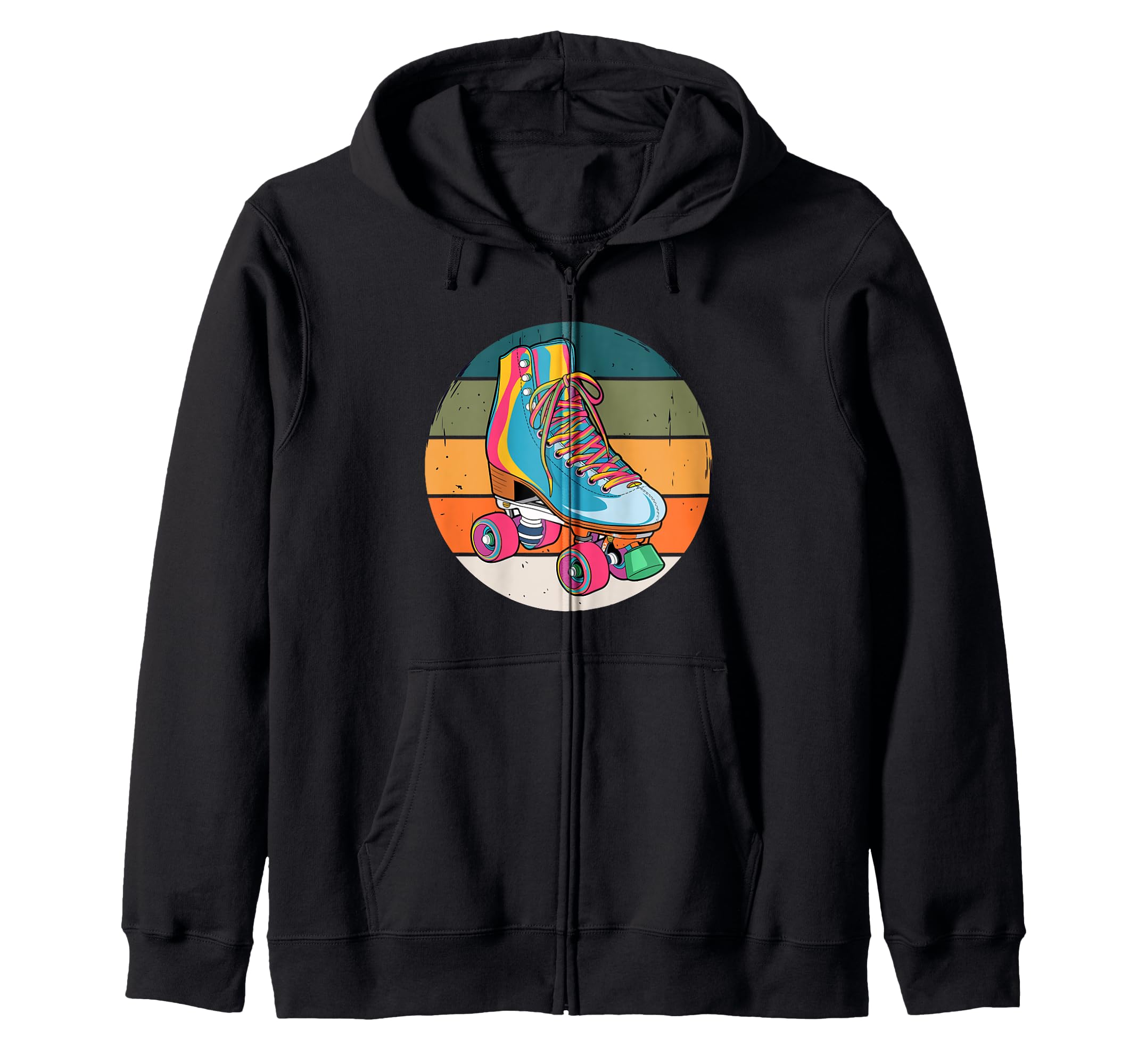 Roller Skates Roller Skating Roller Hoodie - Aesthetic Graphic for Adults - T-Shirt, Sweatshirt, Hoodie