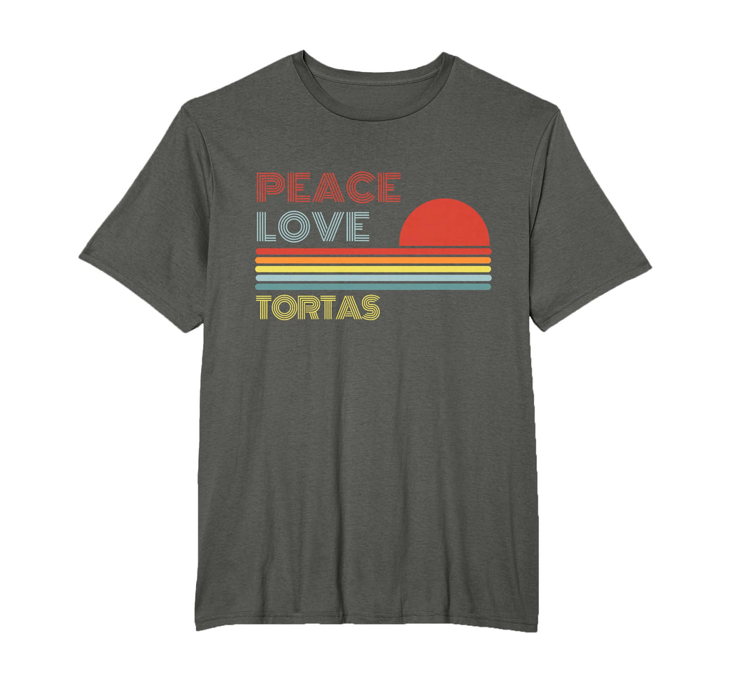 Peace Love Tortas T-Shirt - Minimalist Print Men Women - T-Shirt, Sweatshirt, Hoodie