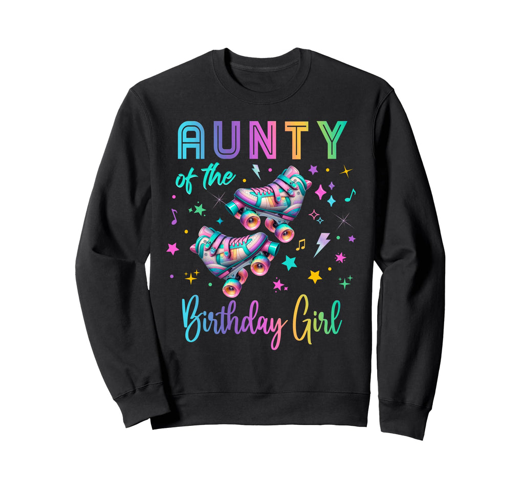Roller Skates Birthday Outfit Sweatshirt - Custom Art Print Men Women - T-Shirt, Sweatshirt, Hoodie