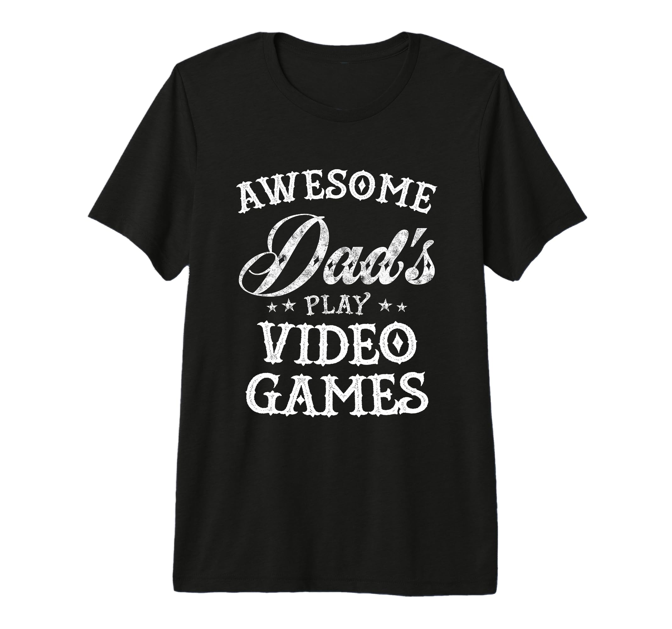 Mens Awesome Dads Play Video Games Fathers T-Shirt - Trendy Graphic Unisex - T-Shirt, Sweatshirt, Hoodie