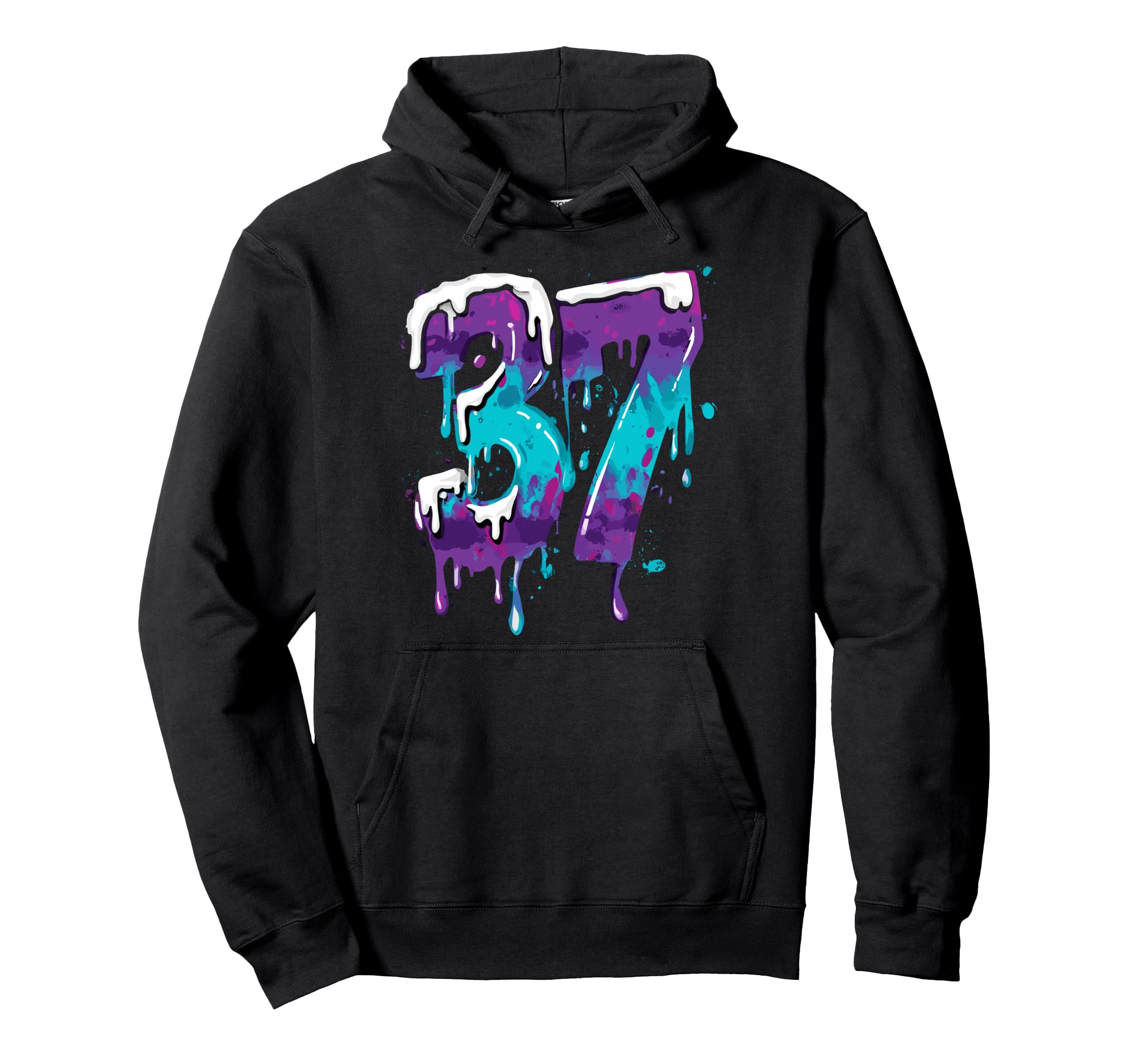 Baseball 37 Number Hoodie - Aesthetic Graphic Men Women - T-Shirt, Sweatshirt, Hoodie