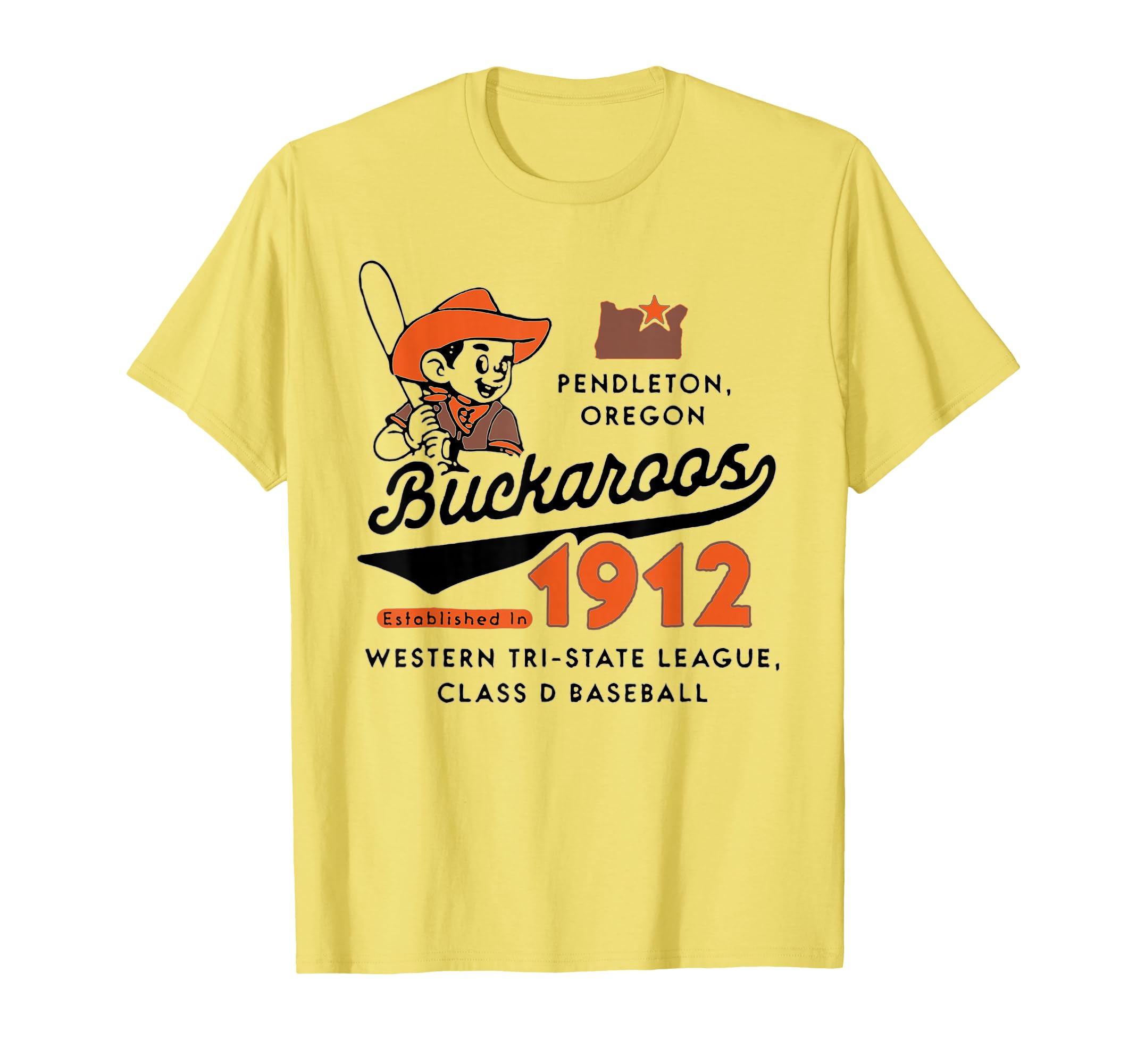Pendleton Oregon Buckaroos Defunct T-Shirt - Minimalist Print Unisex - T-Shirt, Sweatshirt, Hoodie