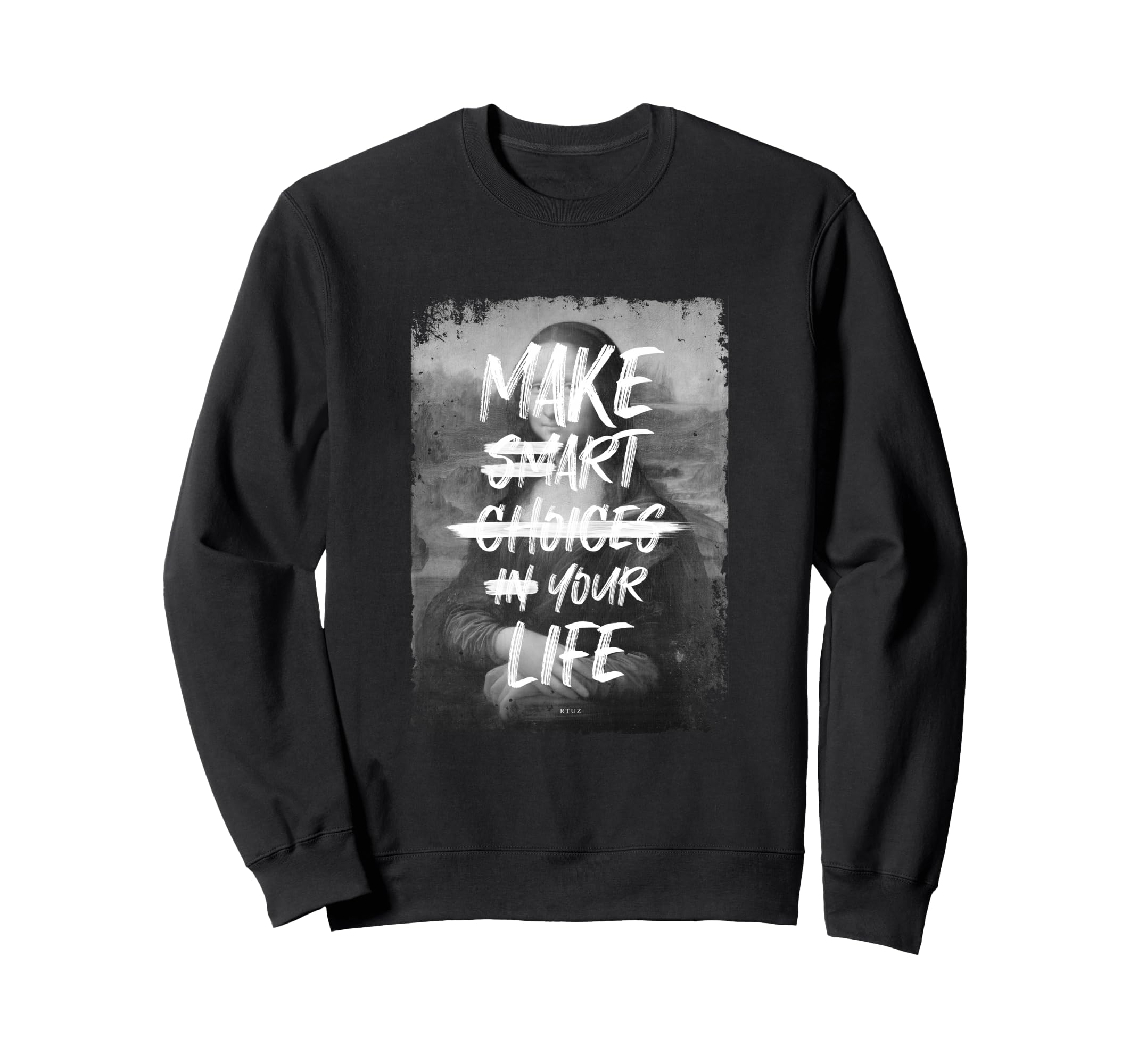 Mona Lisa Aesthetic Y2K Streetwear Sweatshirt - Novelty Apparel Unisex - T-Shirt, Sweatshirt, Hoodie