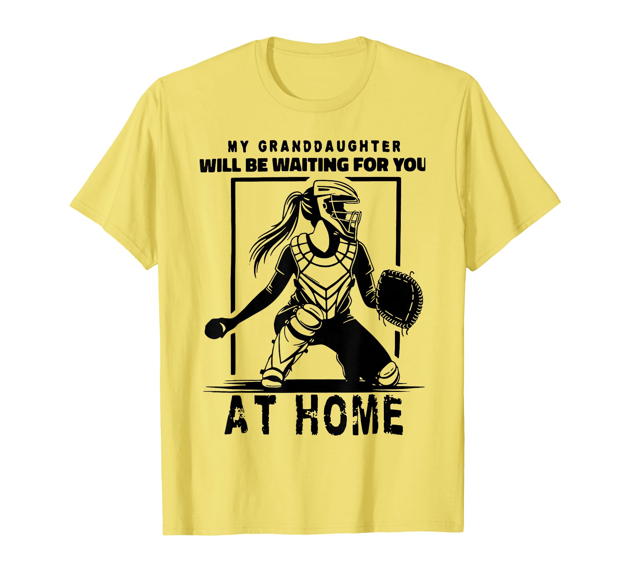 My Granddaughter Will Be Waiting You T-Shirt - Minimalist Print for Adults - T-Shirt, Sweatshirt, Hoodie