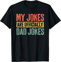 My Jokes Are Officially Dad - Adult & Kids T-Shirts, Sweatshirts & Hoodies apparel design preview 1