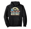 Never Forget 80S 90S Cassette Tape Tech Hoodie - Trendy Graphic for Adults - T-Shirt, Sweatshirt, Hoodie