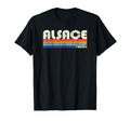 70S 80S Alsace France T-Shirt - Graphic Print Unisex - T-Shirt, Sweatshirt, Hoodie