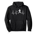 Baseball Baseball Player Heartbeat Sweatshirt - Unique Graphic Unisex - T-Shirt, Sweatshirt, Hoodie