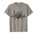 Womens Funny Camera Heartbeat T-Shirt - Graphic Print for Adults - T-Shirt, Sweatshirt, Hoodie