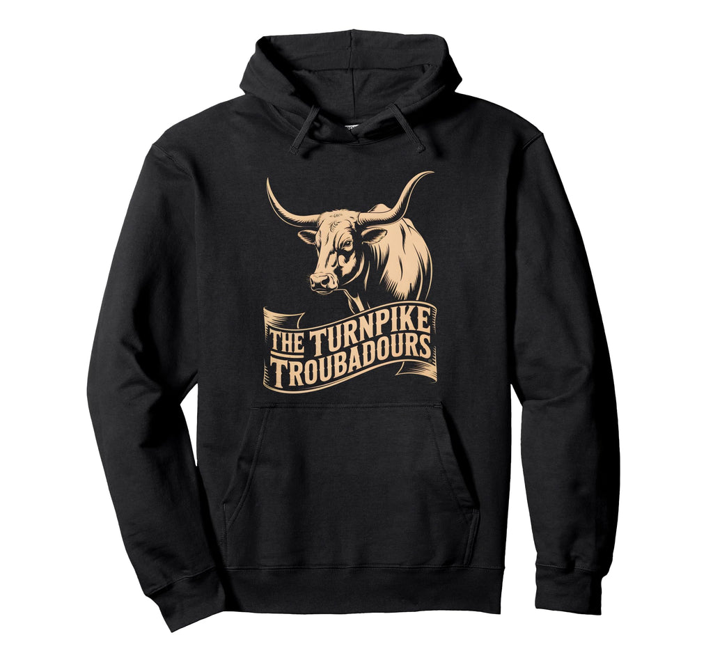 Turnpike Distressed Country Music Hoodie - Minimalist Print Men Women - T-Shirt, Sweatshirt, Hoodie