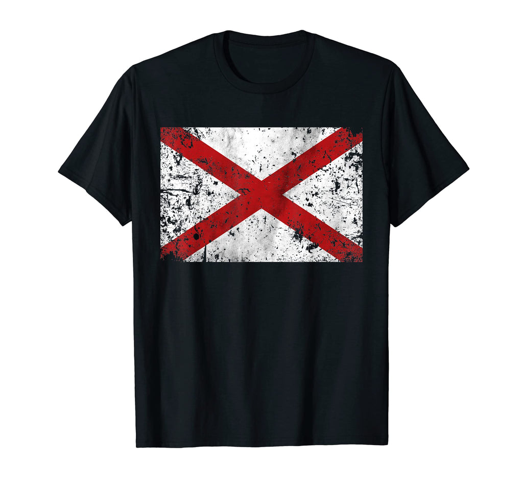 Original Distressed Alabama Flag T-Shirt - Unique Graphic for Adults - T-Shirt, Sweatshirt, Hoodie