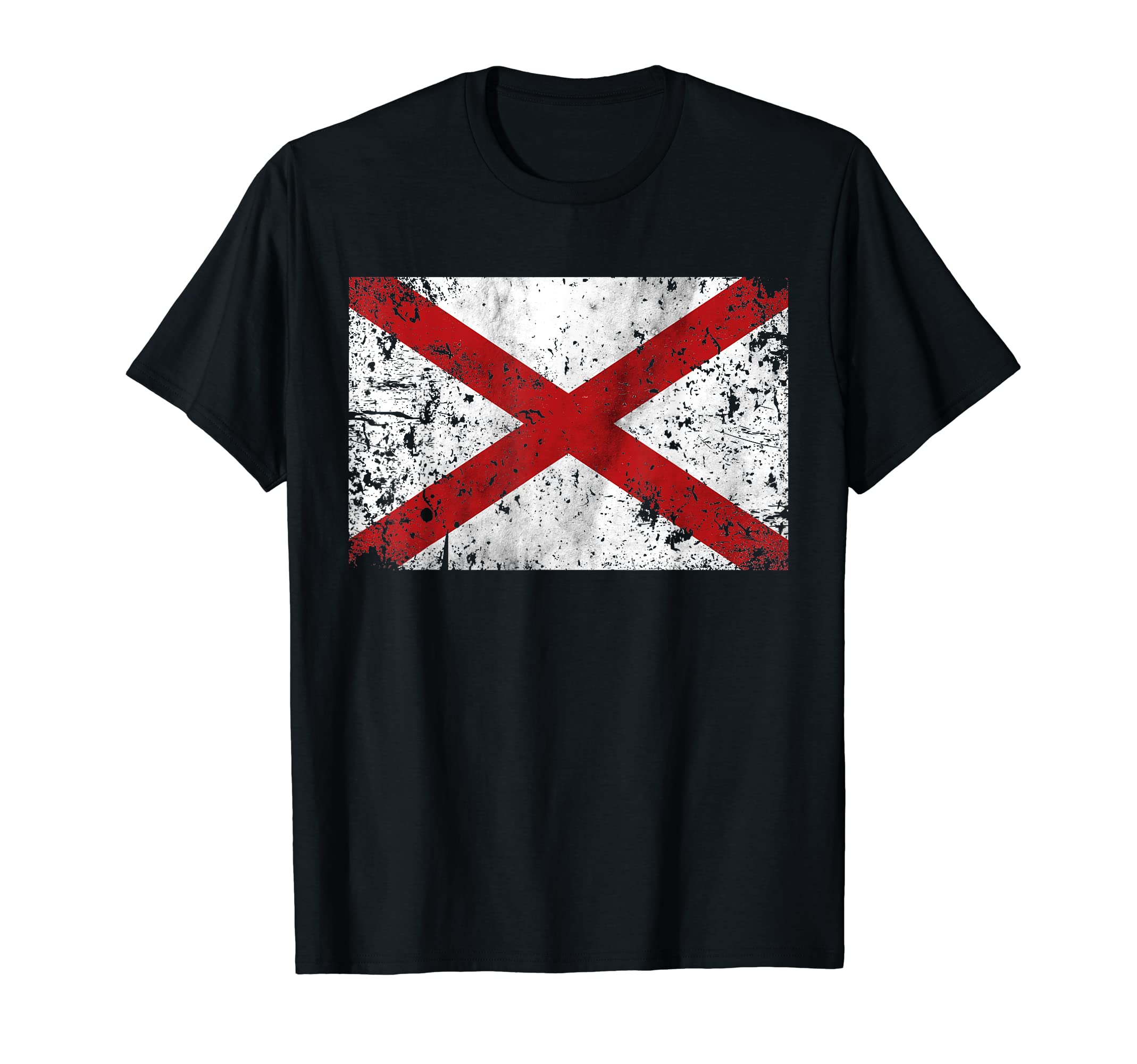 Original Distressed Alabama Flag T-Shirt - Unique Graphic for Adults - T-Shirt, Sweatshirt, Hoodie