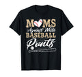 Moms Against White Baseball Softball T-Shirt - Streetwear Style for Adults - T-Shirt, Sweatshirt, Hoodie