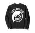 Alt Scene Emo Aesthetic Elder Emo Sweatshirt - Graphic Print for Adults - T-Shirt, Sweatshirt, Hoodie
