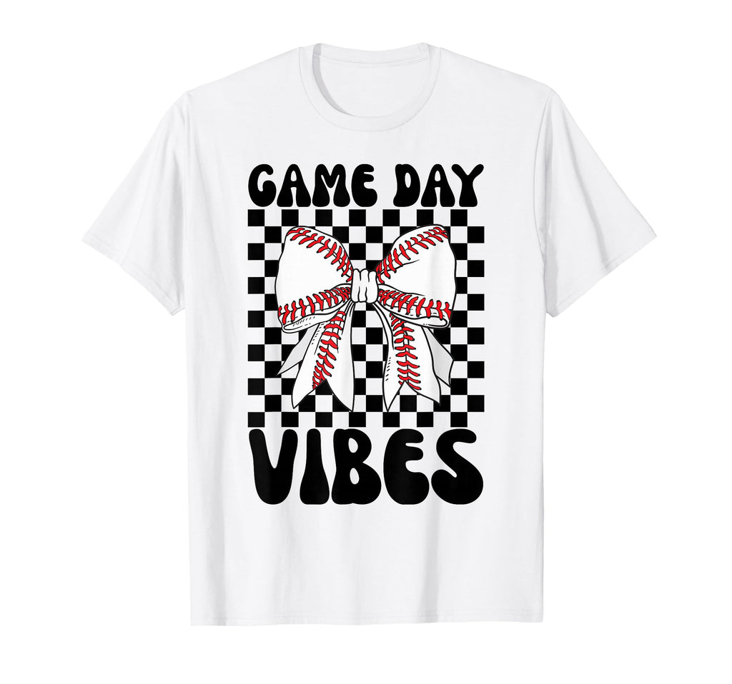 Game Day Vibes Coquette Bow T-Shirt - Casual Everyday Wear Men Women - T-Shirt, Sweatshirt, Hoodie