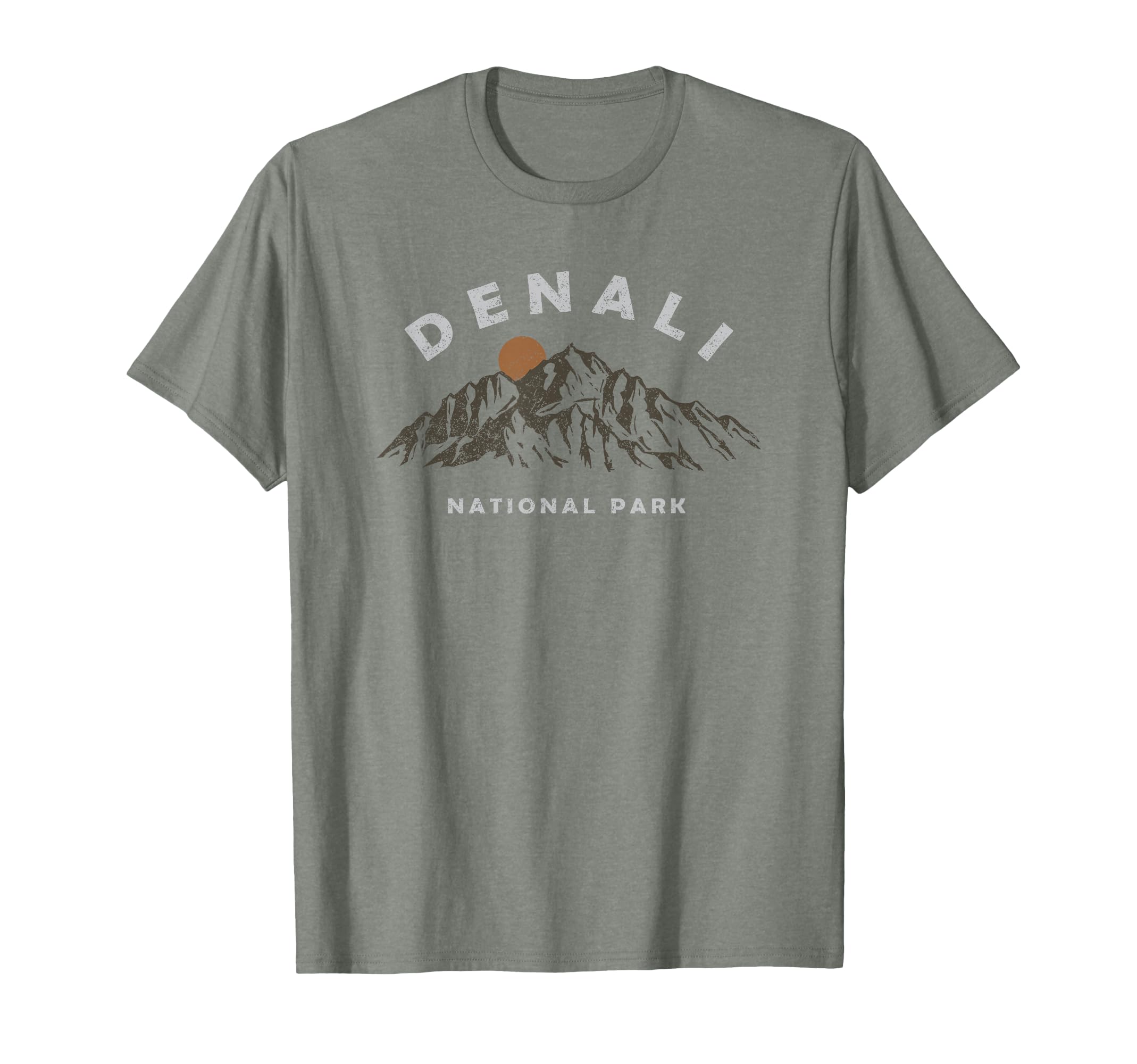 Denali National Park Mountains T-Shirt - Fun Novelty Design Men Women - T-Shirt, Sweatshirt, Hoodie