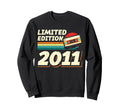 2011 Cassette Tape 15Th Birthday Sweatshirt - Aesthetic Graphic Men Women - T-Shirt, Sweatshirt, Hoodie