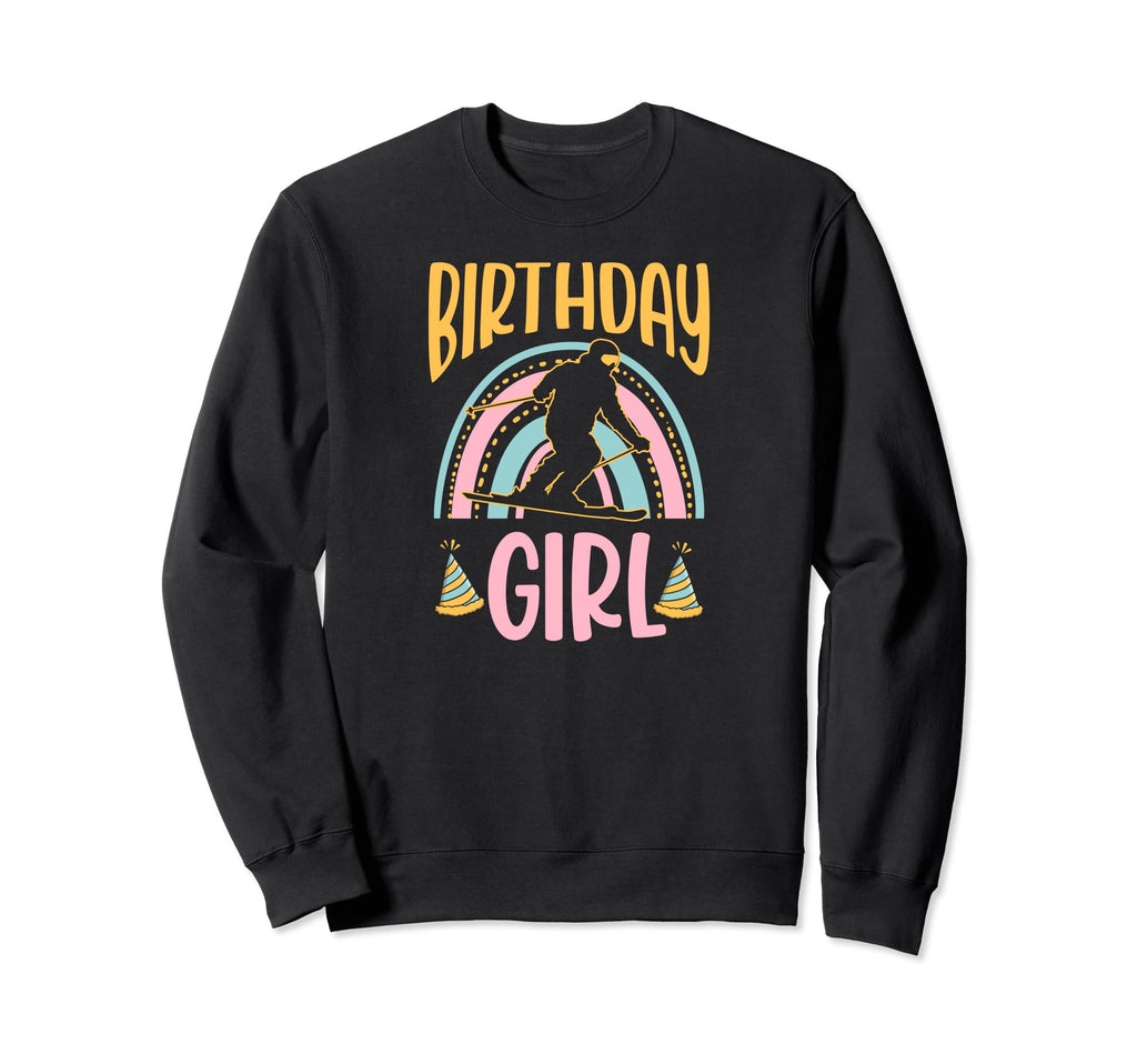 Ski Birthday Boho Bohemian Rainbow Sweatshirt - Fun Novelty Design Unisex - T-Shirt, Sweatshirt, Hoodie