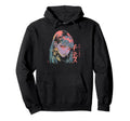 Goth Grunge Demon Anime Waifu Horror Alt Hoodie - Graphic Print for Adults - T-Shirt, Sweatshirt, Hoodie