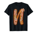 Boho Groovy Floral Letter N Initial T-Shirt - Graphic Print Men Women - T-Shirt, Sweatshirt, Hoodie
